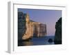 Coastline in the Evening at Dwejra, Gozo, Malta, Mediterranean, Europe-Fred Friberg-Framed Photographic Print