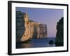Coastline in the Evening at Dwejra, Gozo, Malta, Mediterranean, Europe-Fred Friberg-Framed Photographic Print