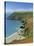 Coastline, Lantic Bay, Near Fowey, Cornwall, England, UK-John Miller-Stretched Canvas