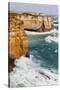 Coastline, Loch Ard Gorge, View Towards Elephant Rock, Great Ocean Road, Australia-Martin Zwick-Stretched Canvas