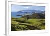 Coastline Looking North Towards Coromandel and Hauraki Gulf-Stuart-Framed Photographic Print