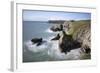 Coastline Looking West to St. Govan's Head-Stuart Black-Framed Photographic Print