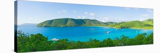 Coastline, Maho Bay, St. John, Us Virgin Islands-null-Stretched Canvas