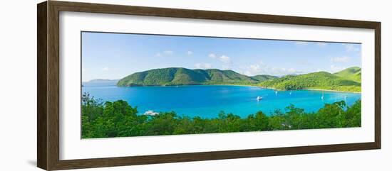 Coastline, Maho Bay, St. John, Us Virgin Islands-null-Framed Photographic Print