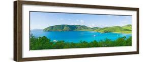 Coastline, Maho Bay, St. John, Us Virgin Islands-null-Framed Photographic Print