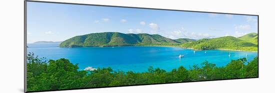 Coastline, Maho Bay, St. John, Us Virgin Islands-null-Mounted Photographic Print