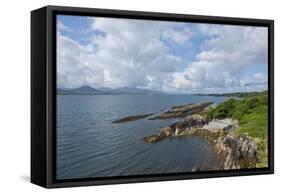 Coastline near Kenmare, Ring of Kerry, Kerry County, Ireland-Guido Cozzi-Framed Stretched Canvas