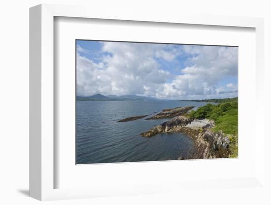Coastline near Kenmare, Ring of Kerry, Kerry County, Ireland-Guido Cozzi-Framed Photographic Print