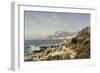 Coastline Near Monte Carlo, 1907-Peder Moensted-Framed Giclee Print