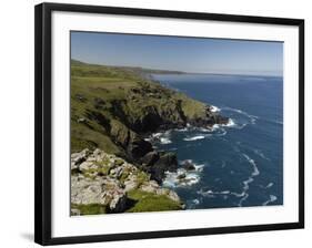 Coastline Near Zennor, Cornwall, England, United Kingdom, Europe-Rob Cousins-Framed Photographic Print