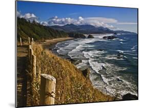 Coastline North of Cannon Beach, Ecola State Park, Oregon, USA-Joe Restuccia III-Mounted Photographic Print