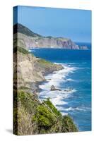 Coastline of Montserrat, British Overseas Territory, West Indies, Caribbean, Central America-Michael Runkel-Stretched Canvas