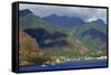 Coastline of Soufriere, St. Lucia, Windward Islands, West Indies, Caribbean, Central America-Richard Cummins-Framed Stretched Canvas