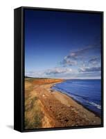 Coastline, Orby Head, Prince Edward Island National Park, Canada-Walter Bibikow-Framed Stretched Canvas