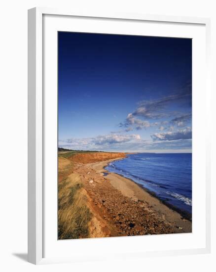 Coastline, Orby Head, Prince Edward Island National Park, Canada-Walter Bibikow-Framed Premium Photographic Print