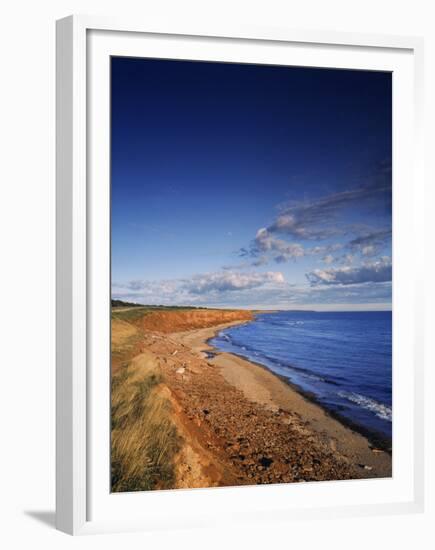 Coastline, Orby Head, Prince Edward Island National Park, Canada-Walter Bibikow-Framed Premium Photographic Print