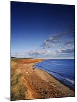 Coastline, Orby Head, Prince Edward Island National Park, Canada-Walter Bibikow-Mounted Premium Photographic Print