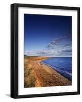 Coastline, Orby Head, Prince Edward Island National Park, Canada-Walter Bibikow-Framed Photographic Print