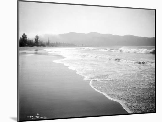 Coastline Scene, Washington, Circa 1910-Asahel Curtis-Mounted Giclee Print