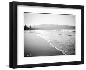 Coastline Scene, Washington, Circa 1910-Asahel Curtis-Framed Premium Giclee Print