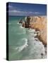 Coastline Seascape, Cabo Rojo, Puerto Rico-Walter Bibikow-Stretched Canvas