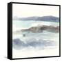 Coastline Sketch II-June Vess-Framed Stretched Canvas