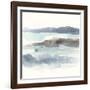 Coastline Sketch II-June Vess-Framed Art Print