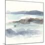 Coastline Sketch II-June Vess-Mounted Art Print