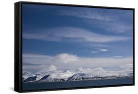 Coastline, Spitsbergen, Svalbard, Norway, Scandinavia, Europe-Thorsten Milse-Framed Stretched Canvas