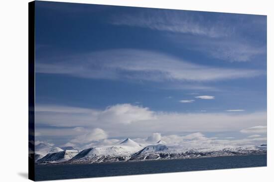 Coastline, Spitsbergen, Svalbard, Norway, Scandinavia, Europe-Thorsten Milse-Stretched Canvas