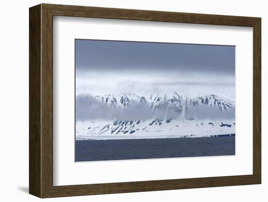 Coastline, Spitsbergen, Svalbard, Norway, Scandinavia, Europe-Thorsten Milse-Framed Photographic Print