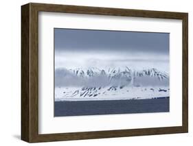 Coastline, Spitsbergen, Svalbard, Norway, Scandinavia, Europe-Thorsten Milse-Framed Photographic Print