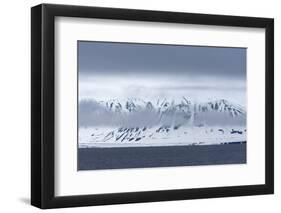 Coastline, Spitsbergen, Svalbard, Norway, Scandinavia, Europe-Thorsten Milse-Framed Photographic Print