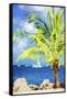 Coastline Summer I - In the Style of Oil Painting-Philippe Hugonnard-Framed Stretched Canvas