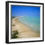 Coastline Towards Vieste, Puglia, Italy-Tony Gervis-Framed Photographic Print