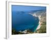 Coastline View, Assos, Kefalonia, Ionian Islands, Greece-Walter Bibikow-Framed Photographic Print