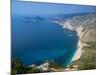 Coastline View, Assos, Kefalonia, Ionian Islands, Greece-Walter Bibikow-Mounted Photographic Print