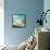 Coastline Waves-Sue Schlabach-Framed Stretched Canvas displayed on a wall