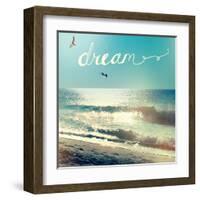 Coastline Waves-Sue Schlabach-Framed Art Print