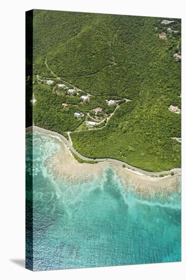 Coastline West of Road Town on Tortola-Macduff Everton-Stretched Canvas