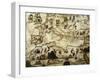 Coasts of Europe and North Africa-Diego Homen-Framed Giclee Print