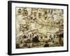 Coasts of Europe and North Africa-Diego Homen-Framed Giclee Print