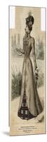 Coat and Tartan Dress 1899-null-Mounted Art Print