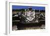 Coat of Arms Above Entrance, Agrigento, Sicily, Italy-null-Framed Giclee Print