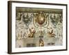 Coat-Of-Arms and Grotesque Figures, Detail of Decoration of Hall of Jugglers-Cesare Baglione-Framed Giclee Print