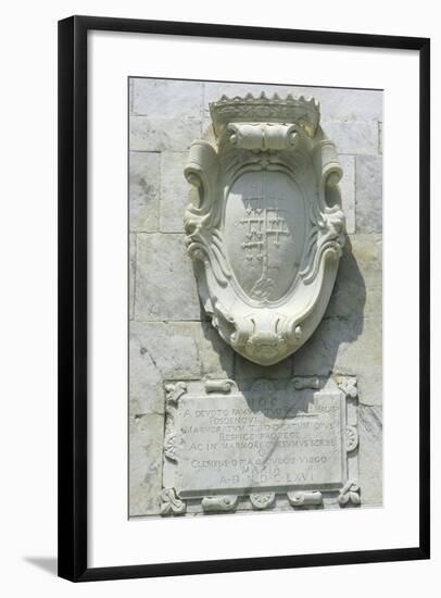 Coat of Arms and Insignia on the Oratory-null-Framed Giclee Print