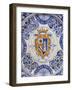 Coat of Arms, Detail from Celebration Plate-null-Framed Giclee Print