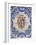 Coat of Arms, Detail from Celebration Plate-null-Framed Giclee Print