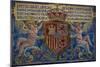 Coat of Arms, Detail from Viana Palace, Cordoba, Andalusia, Detail, Spain, 20th Century-null-Mounted Giclee Print