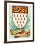 Coat of Arms For the City of Chichester-Dan Escott-Framed Giclee Print